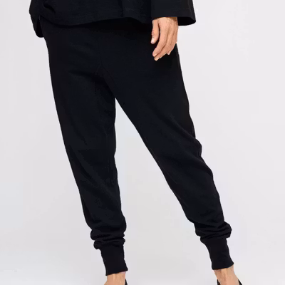 Yogabyxor "Skye Sweatpants" Svart - Moshi Moshi Mind