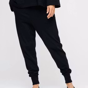Yogabyxor "Skye Sweatpants" Svart - Moshi Moshi Mind