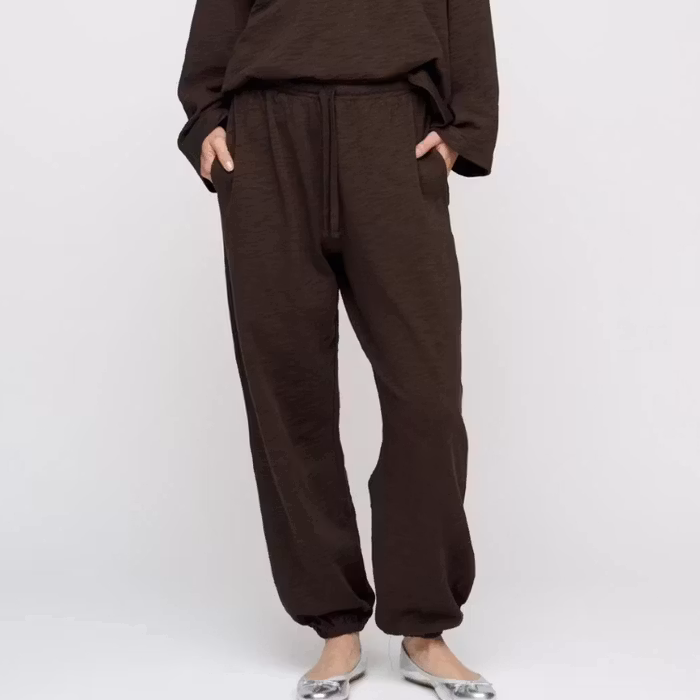 Yogabyxor "zen sweatpants" Brun - Moshi Moshi Mind