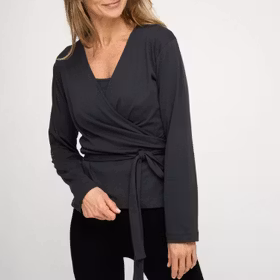 Tröja "Wise wrap top" moonless night - Moshi Moshi Mind