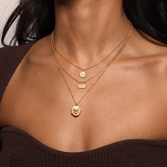 Halsband Emerging Potential Lotus Gold - Satya