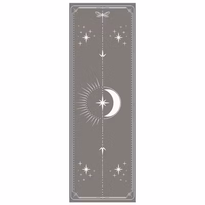 Yogamatta Align With the Stars Extra Thick Taupe 6mm - Love Generation