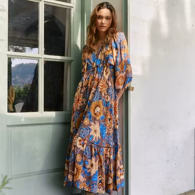 Klänning Tierra Print Catalonia Maxi dress - Jaase