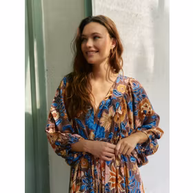 Klänning Tierra Print Catalonia Maxi dress - Jaase Klänning Tierra Print Catalonia Maxi dress - Jaase