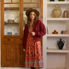 Kofta Maroon Cozy - Jaase