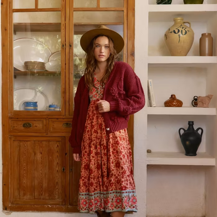 Kofta Maroon Cozy - Jaase