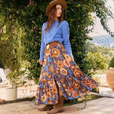 Kjol Tierra Print Daphne skirt - Jaase