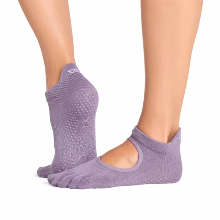 Yogastrumpor Fulltoe Bellarina Grip Pebble - Toesox