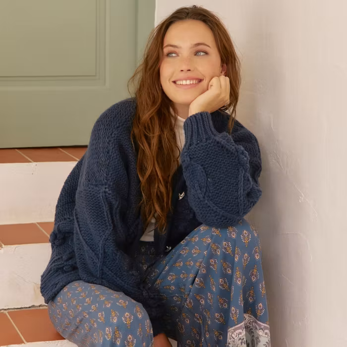 Kofta Navy Cozy - Jaase