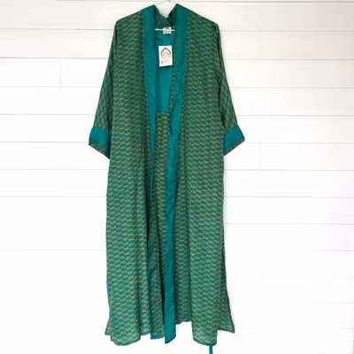 Kimono Uma återvunnen sari Nr 192 - Withsegerqvist