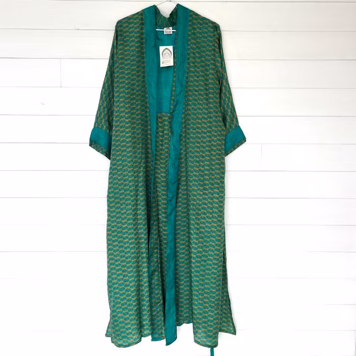 Kimono Uma återvunnen sari Nr 192 - Withsegerqvist