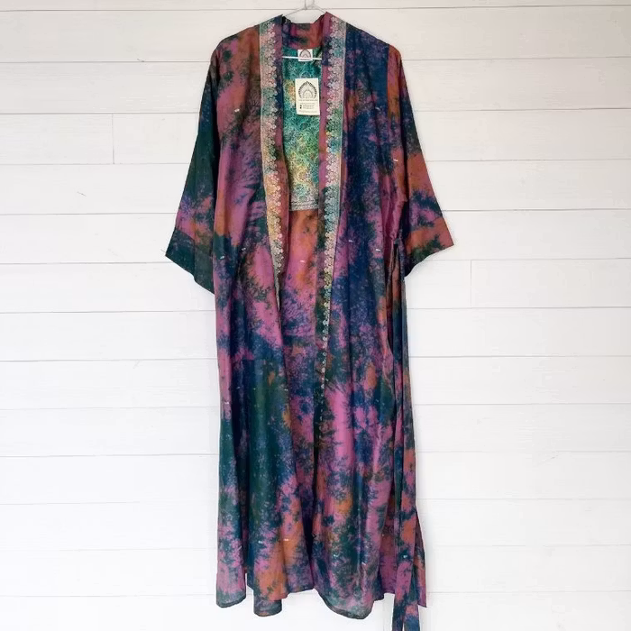 Kimono Uma återvunnen sari Nr 193 - Withegerqvist