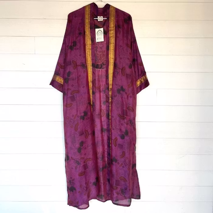 Kimono Uma återvunnen sari Nr 199 - Withegerqvist