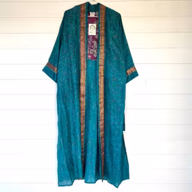 Kimono Uma återvunnen sari Nr 200 - Withegerqvist