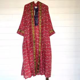 Kimono Uma återvunnen sari Nr 201 - Withegerqvist