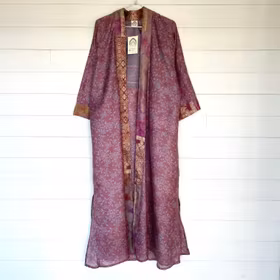 Kimono Uma återvunnen sari Nr 202 - Withegerqvist