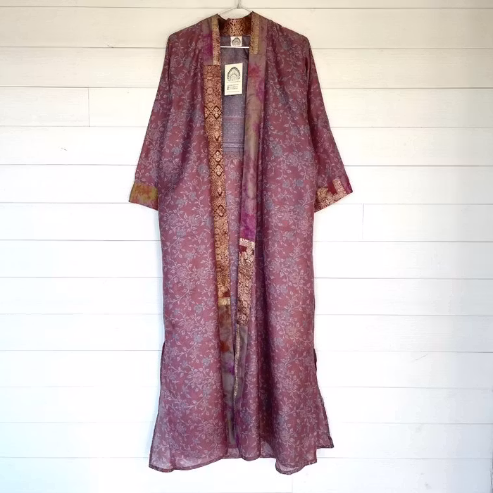 Kimono Uma återvunnen sari Nr 202 - Withegerqvist