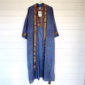 Kimono Uma återvunnen sari Nr 203 - Withegerqvist