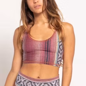 Yogatopp Border Towns Red Lover Tank - Teeki