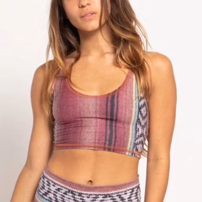 Yogatopp Border Towns Red Lover Tank - Teeki