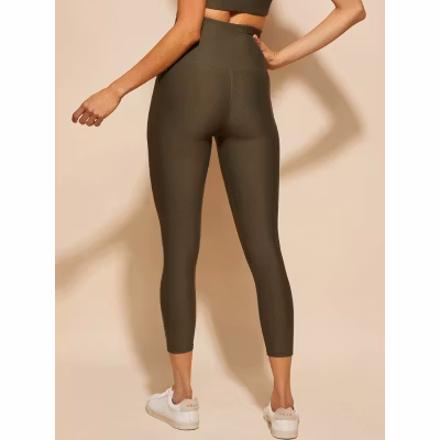 Yogaleggings Vibe Khaki 7/8 - DK Active Yogaleggings Vibe Khaki 7/8 - DK Active