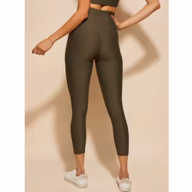 Yogaleggings Vibe Khaki 7/8 - DK Active Yogaleggings Vibe Khaki 7/8 - DK Active