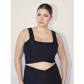 Yogatopp Mayfair Crop Black - DK Active Yogatopp Mayfair Crop Black - DK Active