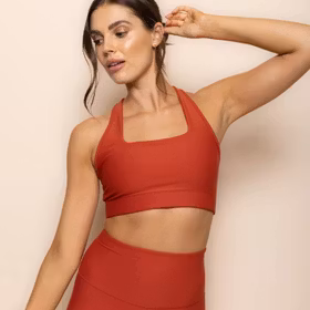 Yogatopp Elements Crop Orange - DK Active