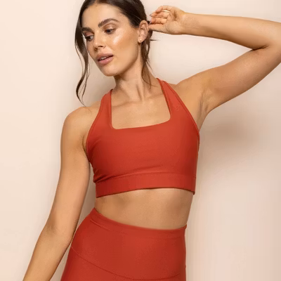 Yogatopp Elements Crop Orange - DK Active