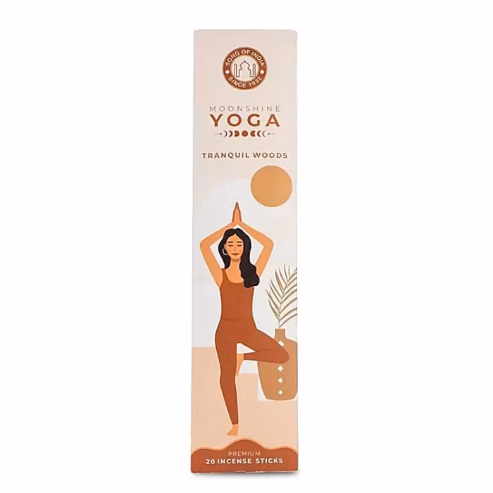 Rökelse Moonshine Yoga Tranquil Woods 20st