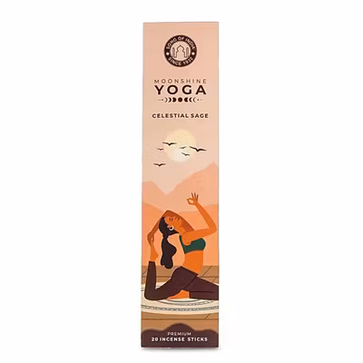 Rökelse Moonshine Yoga Celestial Sage 20st