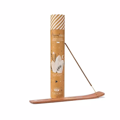 Rökelse med hållare - Lavendel & Rosmarin