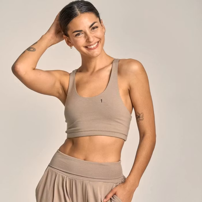 Yoga topp Vishnu Bra Clay - Shambhala Barcelona