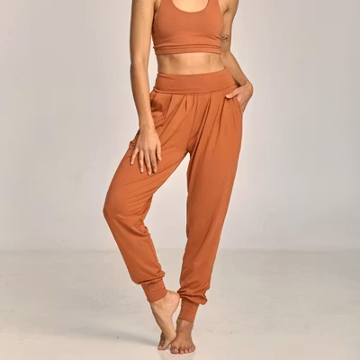 Byxor Purusha Harem Pant Terracota - Shambhala Barcelona