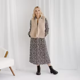 Väst i 100% merinoull