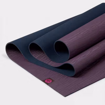Yogamatta 4mm eKO Lite Acai 3.0 Midnight extra lång - Manduka