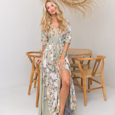 Klänning "Adore You" Indiana Maxi - Jaase