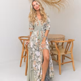 Klänning "Adore You" Indiana Maxi - Jaase