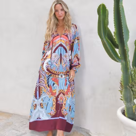 Klänning "Wild Hearts" Bree Maxi - Jaase