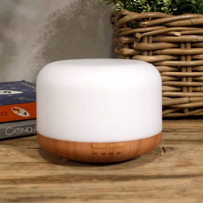 Aroma Diffuser med LED-ljus och USB-port