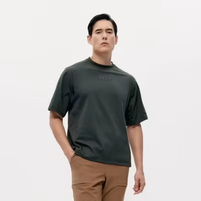 T-shirt Tarn Deep Khaki- Born Living Yoga
