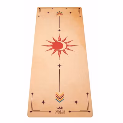 Yogamatta "TerraLuna" med väska - Aikita Studio