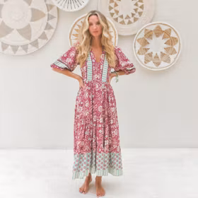 Klänning "Athena" Mila Midi - Jaase