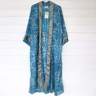 Kimono Uma återvunnen sari Nr 222 - Withegerqvist