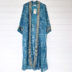Kimono Uma återvunnen sari Nr 222 - Withegerqvist