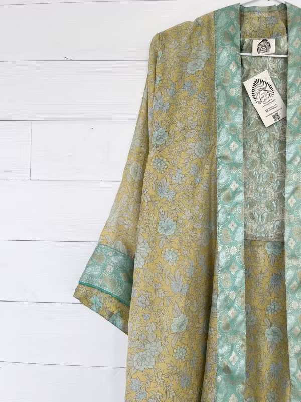 Kimono Uma återvunnen sari Nr 223 - Withegerqvist