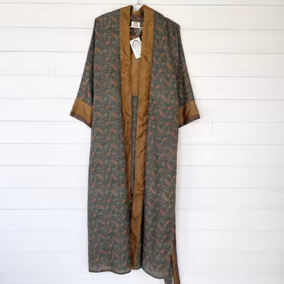 Kimono Uma återvunnen sari Nr 224 - Withegerqvist