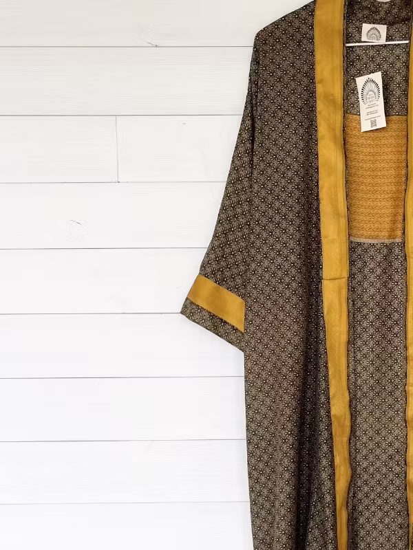 Kimono Uma återvunnen sari Nr 226 - Withegerqvist