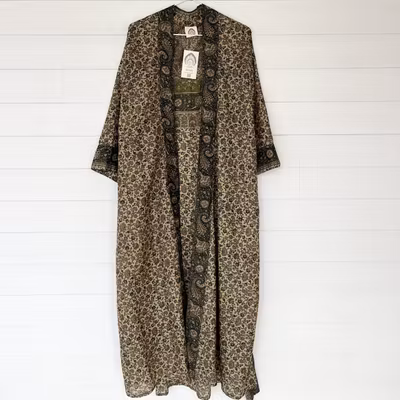 Kimono Uma återvunnen sari Nr 227 - Withegerqvist