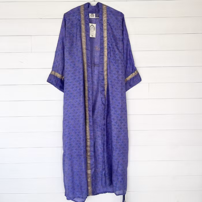 Kimono Uma återvunnen sari Nr 228 - Withegerqvist